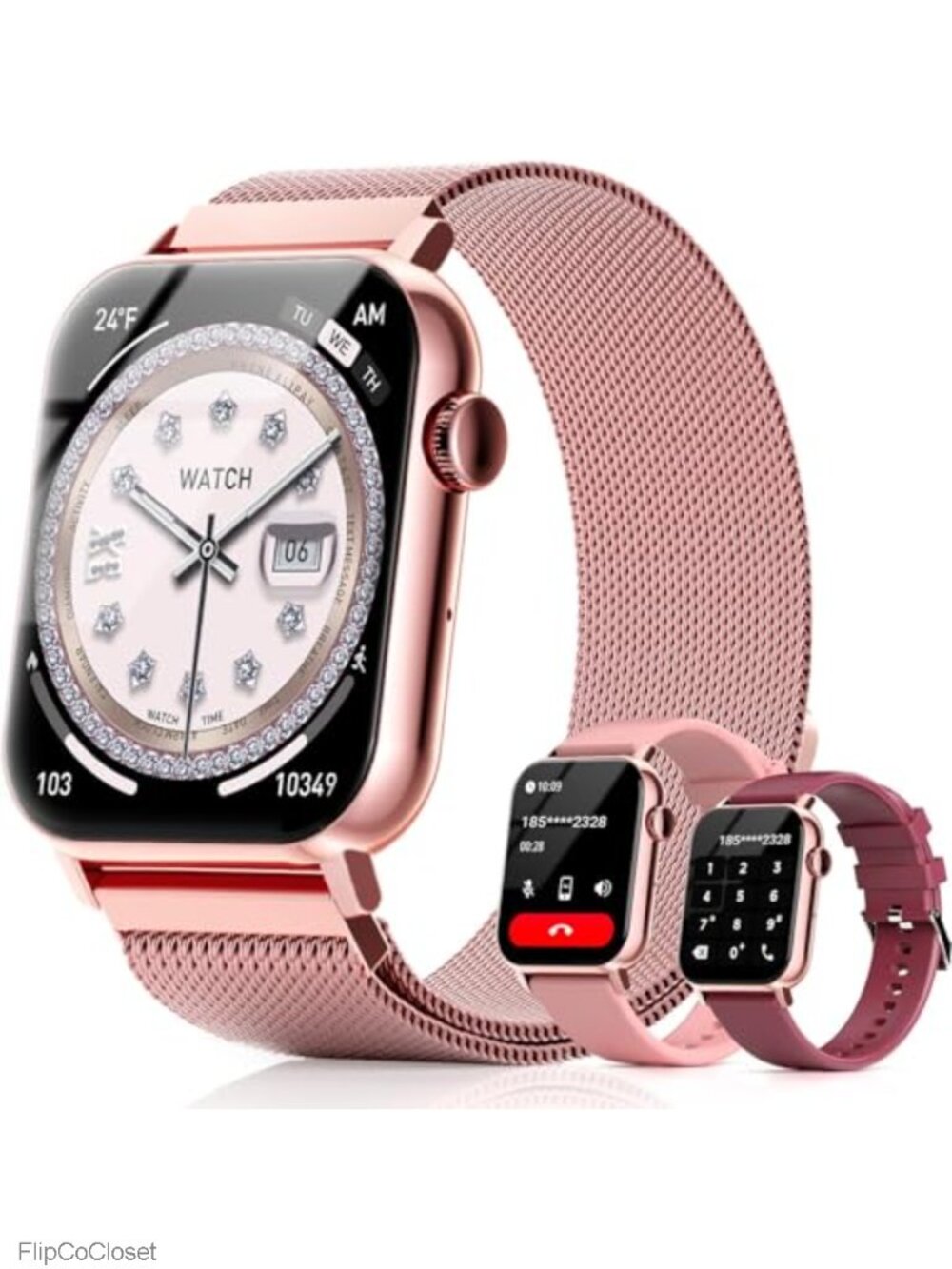 Smart Watch with 1.83" HD Touch Screen, Bluetooth Calling, 120 Sport Modes,